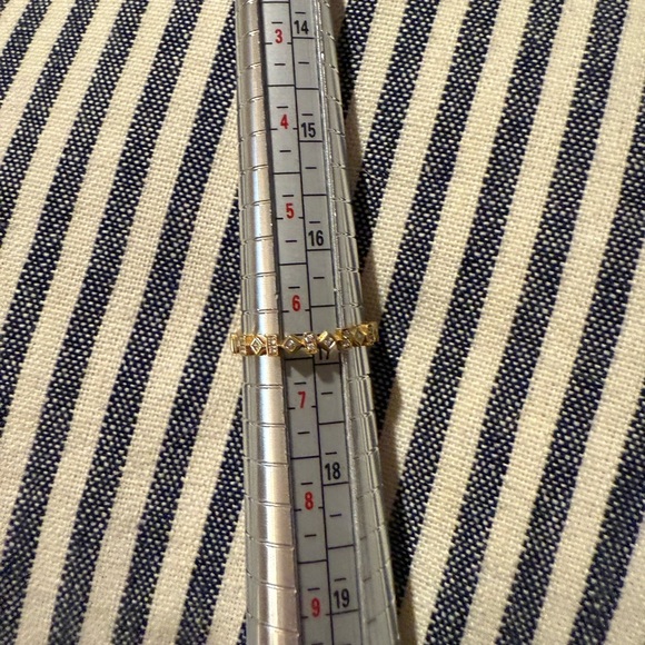 Bony Levy Liora 18k Gold Diamond Stacking Band Ring Nordstrom 6.5 - Picture 11 of 11